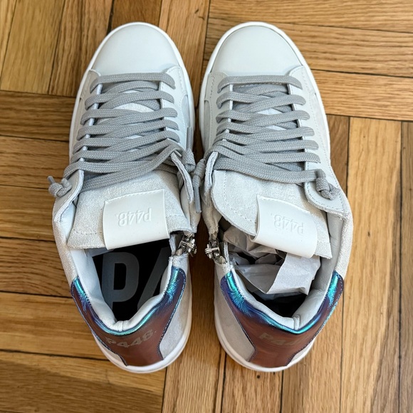 P448 NEW IN BOX size 6-6.5/ 36EU Thea Mid Top Sneaker - Picture 4 of 9